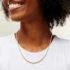 Thumbnail Image 2 of 10K Hollow Gold Rope Chain - 20"