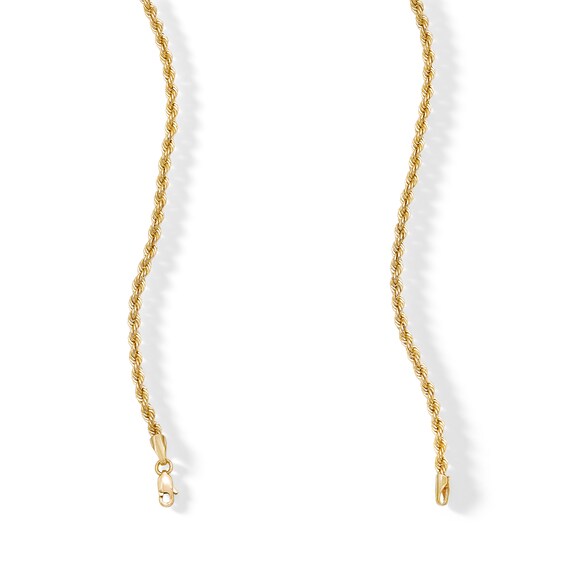 10K Hollow Gold Rope Chain