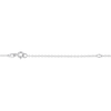 Thumbnail Image 3 of ​​​​​​​​​​​​​​Sterling Silver CZ Fancy Heart Pendant Necklace - 16" + 2"