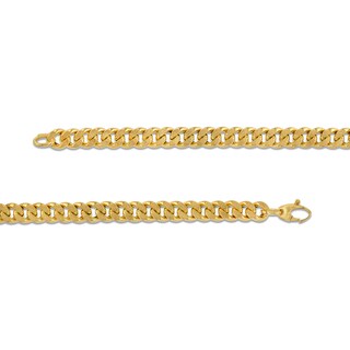 ​​​​​​​14K Hollow Gold Reversible Cuban Chain - 22"