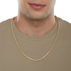 Thumbnail Image 4 of 14K Hollow Gold Twisted Four-Sided Rope Chain - 24"