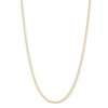 Thumbnail Image 1 of 14K Hollow Gold Diamond-Cut Amore Chain - 20"