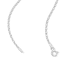 Thumbnail Image 3 of ​​​​​​​Sterling Silver Diamond-Cut Snail Chain Made in Italy - 18"