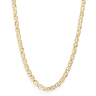 14K Hollow Gold Mariner Gucci Chain - 18"