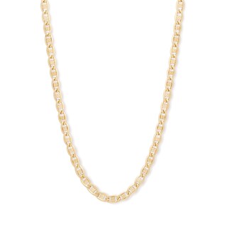 14K Hollow Gold Mariner Chain - 20"