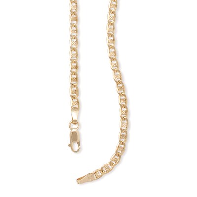 14K Hollow Gold Mariner Chain - 20"