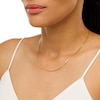 Thumbnail Image 2 of ​​​​​​​14K Hollow Gold Tight Curb Oval Chain - 18"