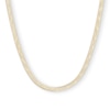 Thumbnail Image 1 of 14K Hollow Gold Polmatte Herringbone Chain - 18"