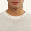 Thumbnail Image 4 of 14K Hollow Gold Tight Curb Chain - 20"