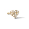 Thumbnail Image 1 of 14K Solid Gold CZ Heart Nose Stud - 24G