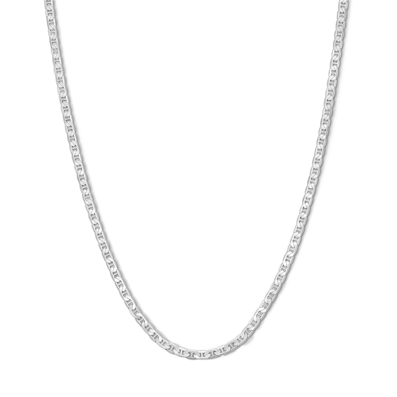 Child's Sterling Silver Mariner Chain Made in Italy - 15"
