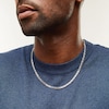 Thumbnail Image 2 of Sterling Silver Birdseye Chain Made in Italy - 20"