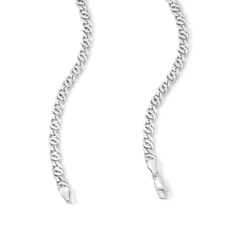Main Image 3 of Sterling Silver Birdseye Chain Made in Italy - 20"