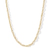Thumbnail Image 1 of 10K Semi-Solid Gold Twisted Curb Chain - 20"
