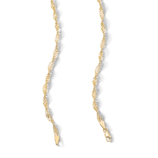 ​​​​​​​10K Solid Gold Dorica Chain - 18"