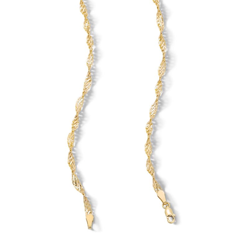 Main Image 3 of ​​​​​​​10K Solid Gold Dorica Chain - 18"