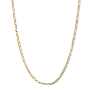 10K Solid Gold Figaro Chain