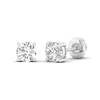 Thumbnail Image 1 of 10K Solid White Gold 1 CT. T.W. Lab-Grown Diamond Studs