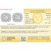Thumbnail Image 2 of 10K Solid White Gold 1/2 CT. T.W. Lab-Grown Diamond Small Halo Studs