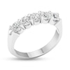 Thumbnail Image 2 of ​​​​​​​​​​​​​​10K Solid White Gold 1 CT. T.W. Lab-Grown Diamond Five Stone Ring