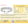 Thumbnail Image 3 of ​​​​​​​​​​​​​​10K Solid White Gold 1 CT. T.W. Lab-Grown Diamond Five Stone Ring