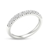 Thumbnail Image 2 of 10K White Gold 1/2 CT. T.W. Lab-Grown Diamond Anniversary Band