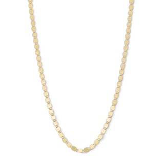 10K Solid Gold Valentino Chain Made in Italy