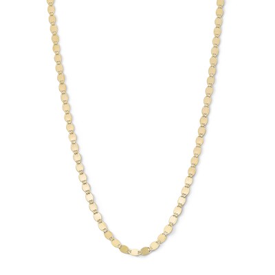 10K Solid Gold Valentino Chain Made in Italy