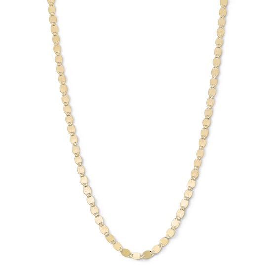 10K Solid Gold Valentino Chain Made in Italy