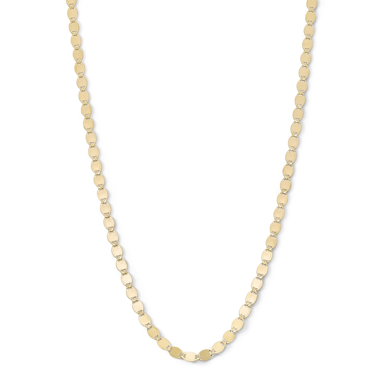 10K Solid Gold Valentino Chain Made in Italy