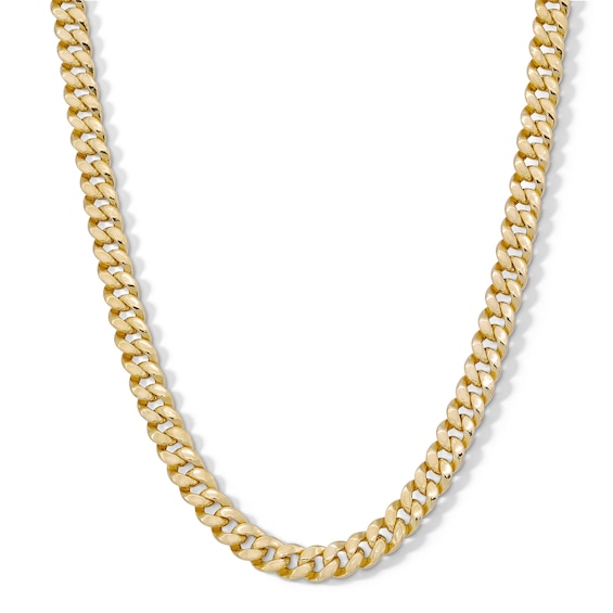 10K Hollow Gold Bonded Cuban Chain