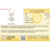 Thumbnail Image 6 of 10K Solid Gold 1/6 CT. T.W. Lab-Grown Diamond Two Stone Pendant - 18"