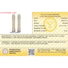 Thumbnail Image 3 of 14K Gold Plated 1/6 CT. T.W. Lab-Grown Diamond Single Row Huggie Hoops