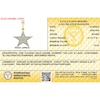 Thumbnail Image 3 of 10K Solid Gold 1/4 CT. T.W. Lab-Grown Diamond Large Star Necklace Charm