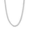 Thumbnail Image 1 of ​​​​​​​Sterling Silver Miami Cuban Chain Made in Italy - 22"