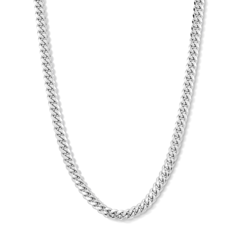 Sterling Silver Miami Cuban Chain Made in Italy