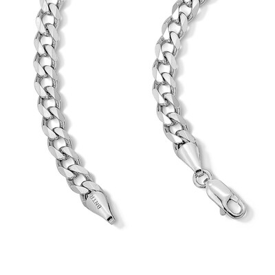 ​​​​​​​Sterling Silver Curb Chain Made in Italy - 22"
