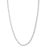 Thumbnail Image 1 of ​​​​​​​Sterling Silver Singapore Chain Made in Italy - 20&quot;