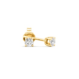 ​​​​​​​14K Gold 1/4 CT. T.W. Lab-Grown Diamond Studs