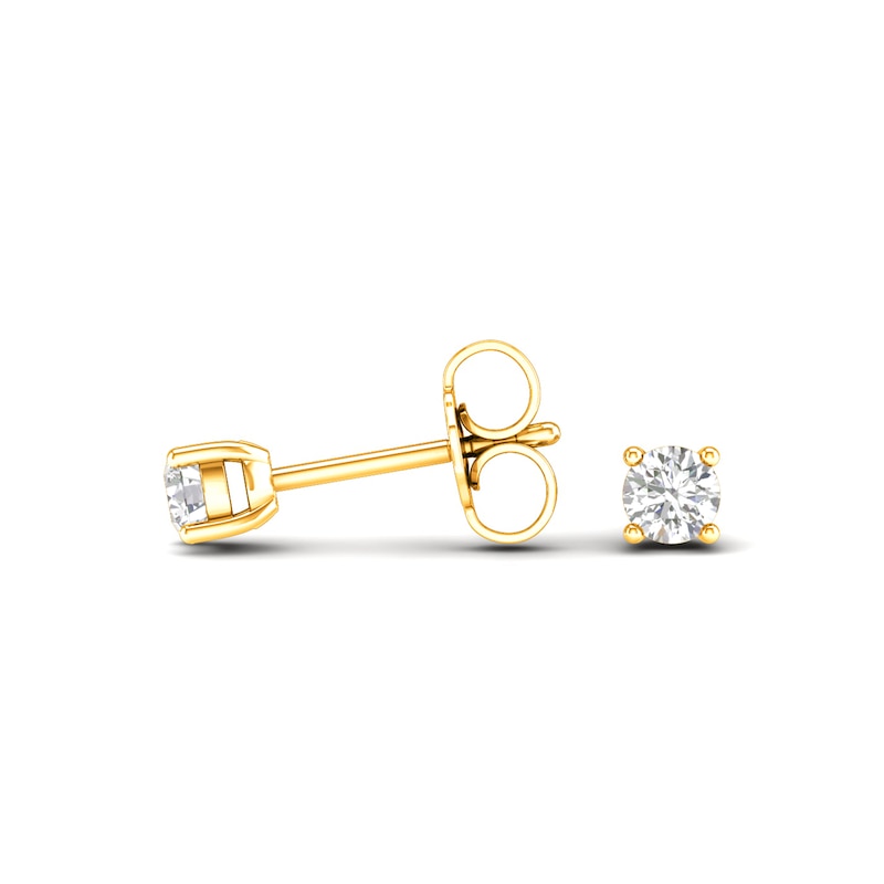 Main Image 3 of ​​​​​​​14K Gold 1/4 CT. T.W. Lab-Grown Diamond Studs