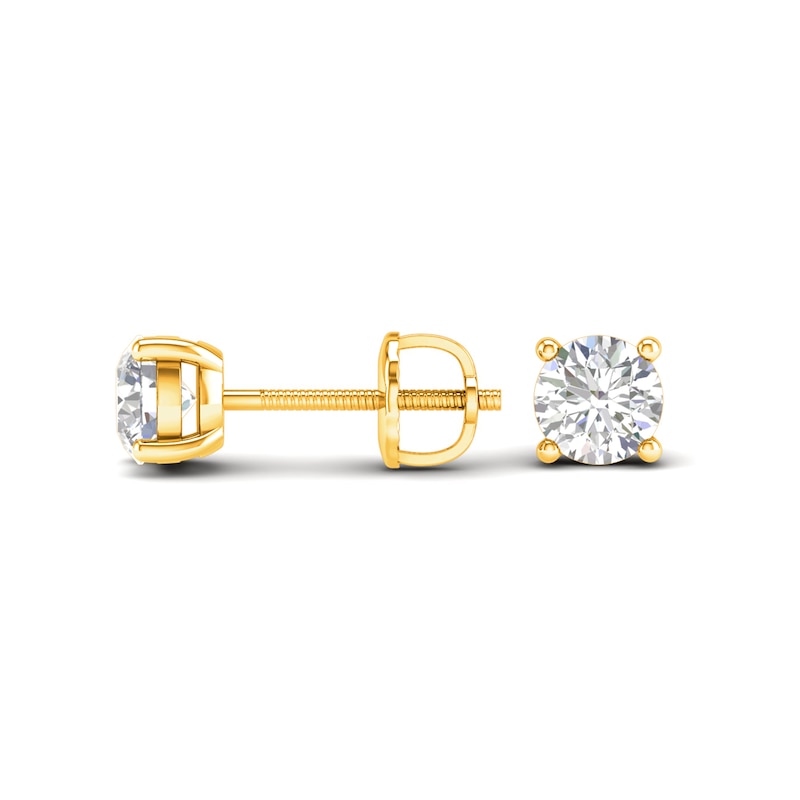 Main Image 2 of ​​​​​​​14K Gold 1 CT. T.W. Lab-Grown Diamond Studs