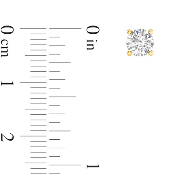 ​​​​​​​14K Gold 1 CT. T.W. Lab-Grown Diamond Studs