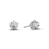 Thumbnail Image 1 of Sterling Silver CZ Star Studs