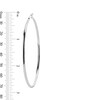 Thumbnail Image 3 of Sterling Silver Hinged Hoops