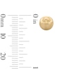 Thumbnail Image 3 of 10K Hollow Gold Ball Studs