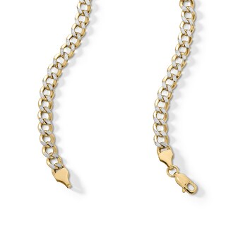 10K Semi-Solid Curb Chain - 24"