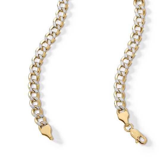 10K Semi-Solid Curb Chain - 24"