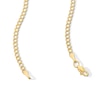 Thumbnail Image 3 of Child's 10K Hollow Gold Curb Chain - 15"