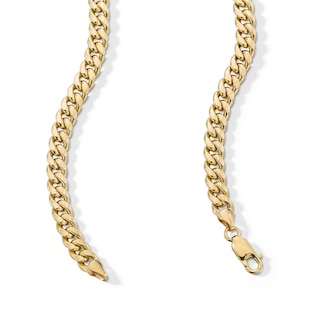 10K Semi-Solid Miami Cuban Chain - 24"