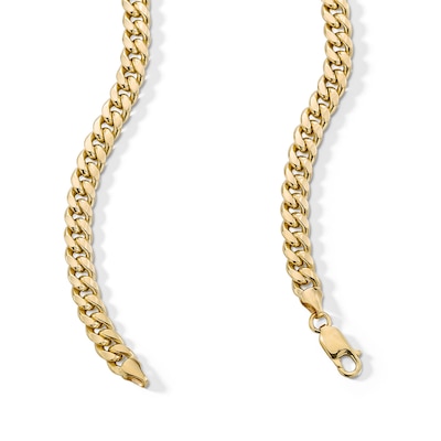 10K Semi-Solid Miami Cuban Chain - 24"